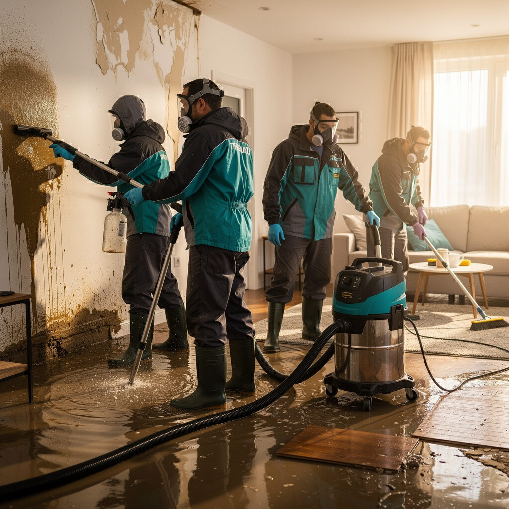 Schnelle Hilfe nach Wasserrohrbruch – 2Brüder Gebäudereinigung & Entrümpelung